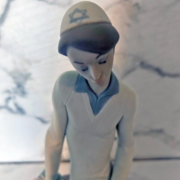 Vintage Lladro 4684 Hebrew Student. Bar Mitzvah gift - Picture 6 of 7